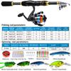 Carbon Fiber Sea Fishing Rod & Reel Set with Bag - Ideal for Long-Distance Casting & Beginners