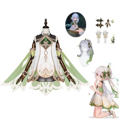   Nahida Lesser Lord Kusanali Nahida Cosplay Costume Girls' Dress Wig Set Costume Halloween Party Costume Costume
