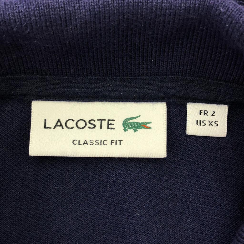 LACOSTE Made in Japan CLASSIC FIT Logo patch Short sleeve Polo shirt Men's Used