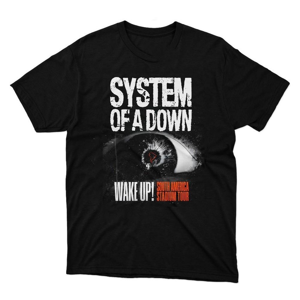 

New System Of a Down Wake Up 2025 tour Gift For Fans Unisex S-5XL Shirt SS673 Unisex T-Shirt S