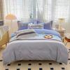 Skin-friendly Cotton Plant Cashmere Thickened Sanded Four-piece Bedding Set Dormitory Three-piece Set Bed Sheet Quilt Cover