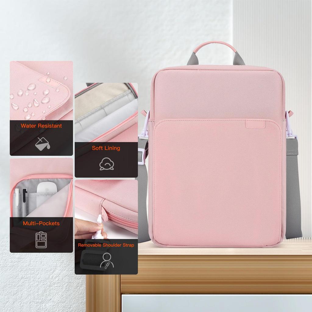 Protective Crossbody Case for 9.8-13.3 Inch Apple Laptops and Tablets