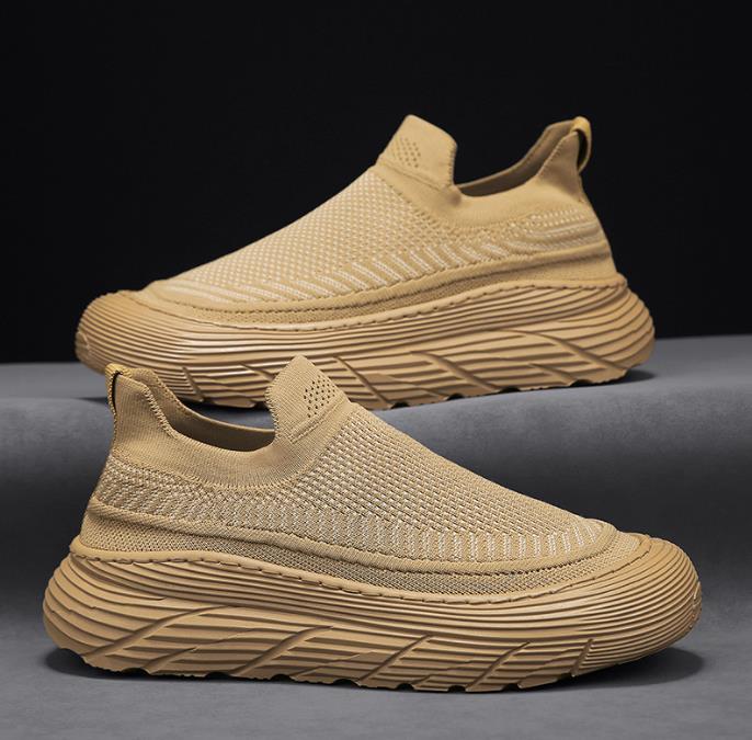 

Модные мужские кроссовки, летние, черные, плетеные, дышащие, сетчатые, Zapatos Hommes, повседневные, быстросохнущие, с мягкой подошвой, мужские, спортивные, для активного отдыха, 2025 г., новые 44