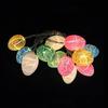 Easter Eggs Light Strings 40 LED Battery Operated Easter String Lights Pastel Lights for Easter Party Indoor Decorations 581