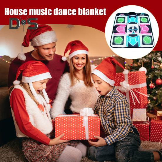 Kids Adults Dance Mat 3 Game Modes USB Dancing Pad Waterproof Non-Slip PVC Electronic Music Dance Step Mat Toddlers Boys Girls Christmas Birthday