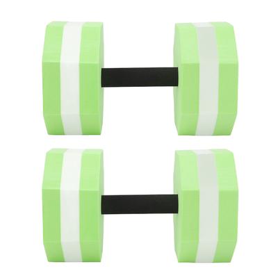 2 Stück High Density EVA Schaum Hantelset Aquatische Übungshanteln für Männer Frauen Hallenbäder Aerobic Fitness