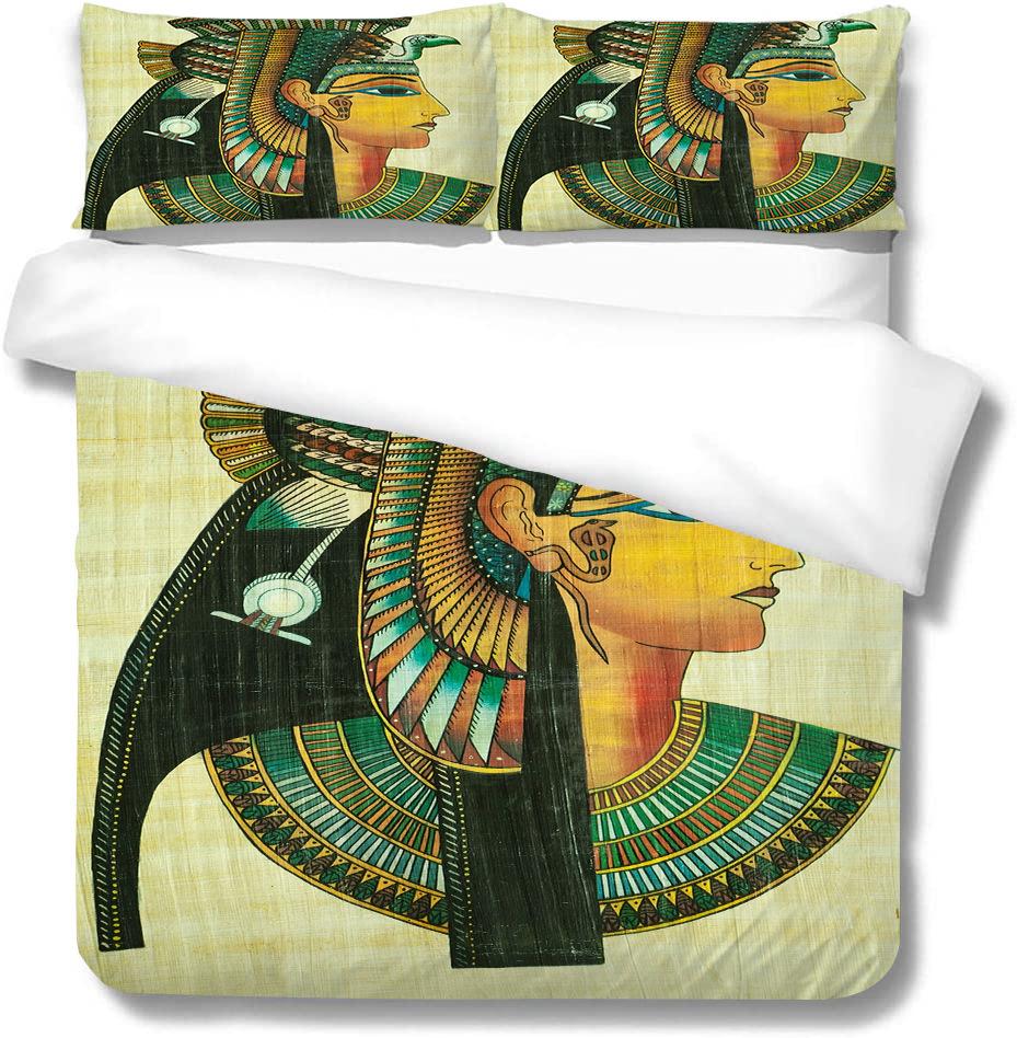 African 3D Digital Printing Polyester Quilt Cover Pillowcase Two Or Three-Piece Set