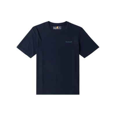 Outdoor Commuting Sports Solid Color Loose Casual Round Neck Short Sleeve T-Shirt Men Tops Black A2QB7-433