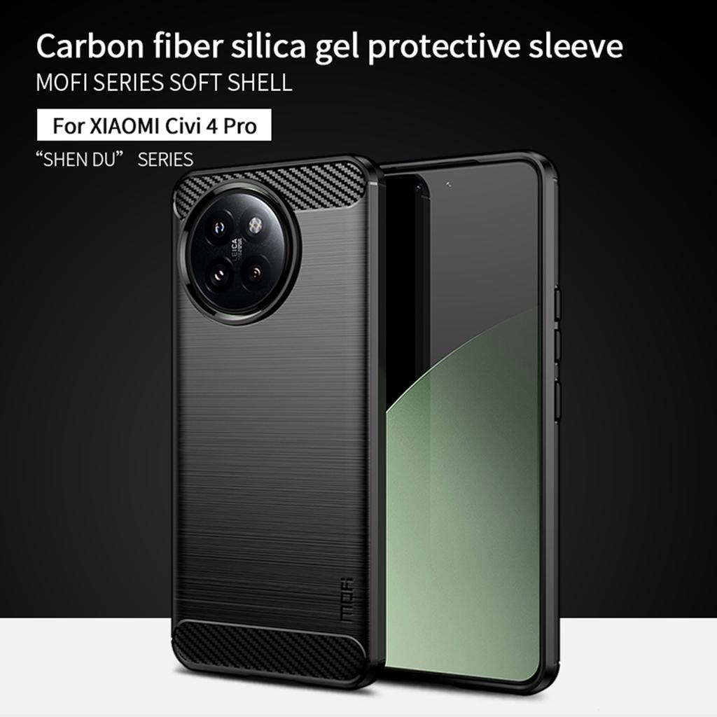 MOFI JK TPU Series-1 For Xiaomi Civi 4 Pro 5G/14 Civi 5G Case Brushed TPU Phone Cover