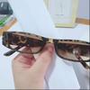 Small Rectangle Sunglasses Women Men Narrow Frame Vintage Square Sun Glasses Punk Cat Eye Eyewear Women'S Sunglasses