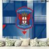 Carlisle United Wall Tapestry Aesthetic Wall Hanging Printed Fabric Blanket Decorative Tapestries for Bedroom Living Room Home Decor