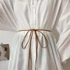 Modern Knotted French Rope Waist Belt Collection For Women Chic Accessory For Wardrobe Any