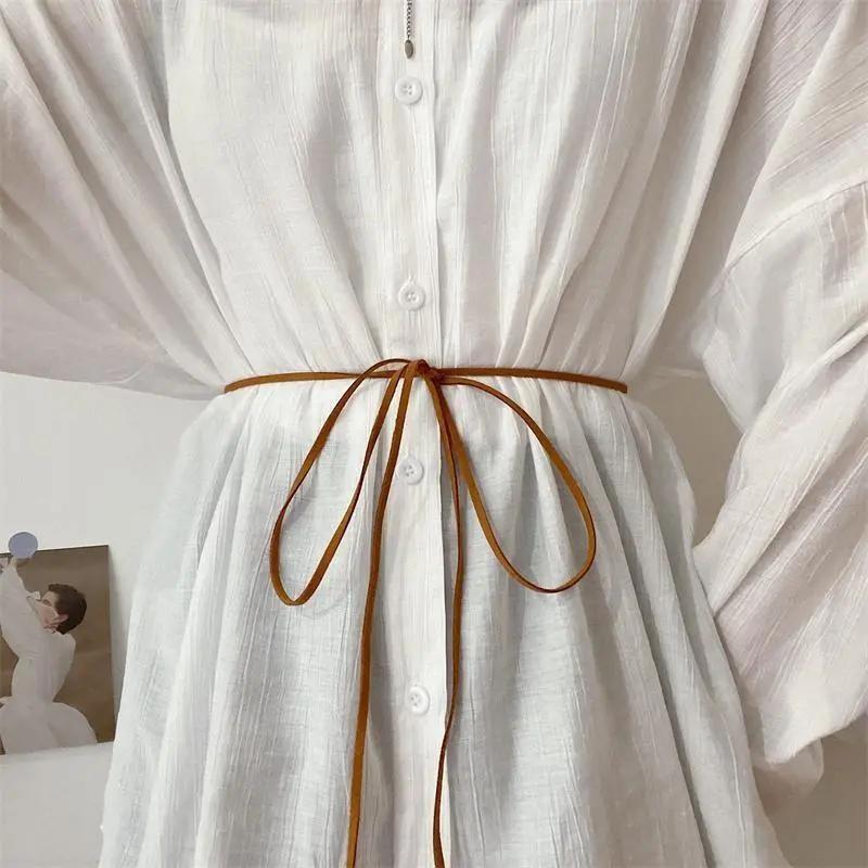 Modern Knotted French Rope Waist Belt Collection For Women Chic Accessory For Wardrobe Any