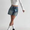 C S In The Room Ykk Zipper Cut Off Denim ShortS 3Color 5Size