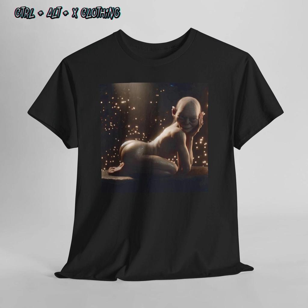 Lustiges Sexy Gollum Grafik-T-Shirt, Herr der Ringe Humor Shirt, Unisex T-Shirt für Fans, Hobbit