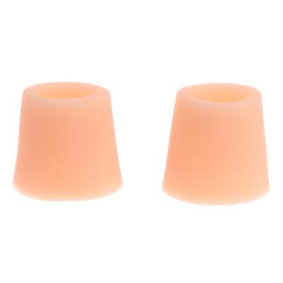 2 Teile/los Silikon Gel Kleine Zehe Rohr Hühneraugen Blasen Corrector Pinkie Protector Gel Bunion Toe Finger Schutz Gel Hülse