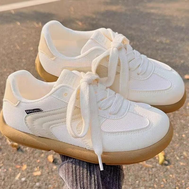 

С пышными юбками, белыми туфлями на платформе, женские весенне-летние новые нишевые кеды, дышащая сетка, уродливые и милые 40