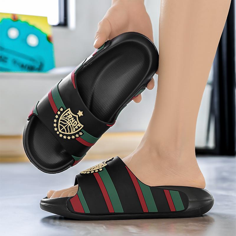 Summer Men's Slippers Comfortable Slippers Outdoor Casual Beach Shoes for Men Flip-Flops EVA Soft Sole Slides