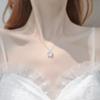 2023 Cute Trendy Star Moon Sugar Necklace New Moon Cloud Collarbone Chain Will Change Color Sugar Birthday Women's Gifts Jewelry