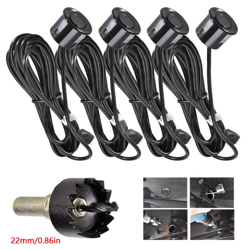 Car Reverse Backup Parking Sensor with Sensitive Radar System Wireless Car Reverse Radar Sensor Kit