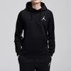 Jordan Sweatshirts Men's Black Hooded Moderate Regular 939987-010