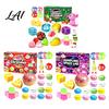 Soft Squeeze Toys for Sensory Play Advent Calendar Bun Fidget Toys Christmas Stocking TPR Kids Stuffer Stress Relief Adults Holiday Countdown