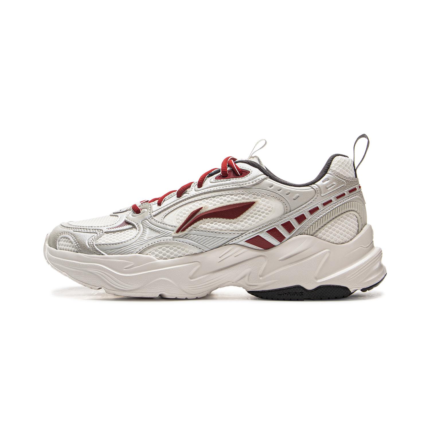 Li-Ning Meteor 2K Men Low Top Dad Shoes White Grey AGCV113-4 41
