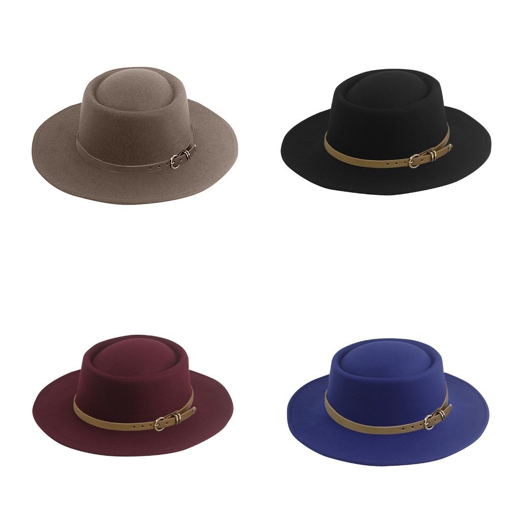 Classical Cowboy Hats Homburg Top Hat Panama Hat Gift for Boyfriend Top Hat Cowboy Costume for Outdoor Gatherings