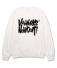 VANNWORKS Now Doit Outline Oversized Sweatshirt (Vls0085) White