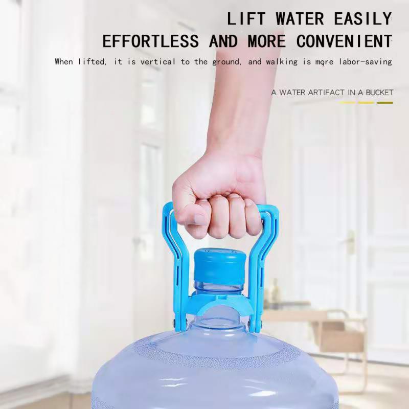 Bucket Handle Bottled Water Handling Blue/yellow 14x12.5x5.5cm Water Lifting Tool Carry Handle Modern Thickened Plastic