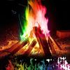 Magische Flamme Farbwechsel Pakete für Flamme Pit Lagerfeuer Lagerfeuer Zubehör für Outdoor Kamin Partys Lieferungen