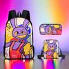 Digital Circus Children'S School Bag The Amazing Digital Circus Student Backpack Three-Piece Set