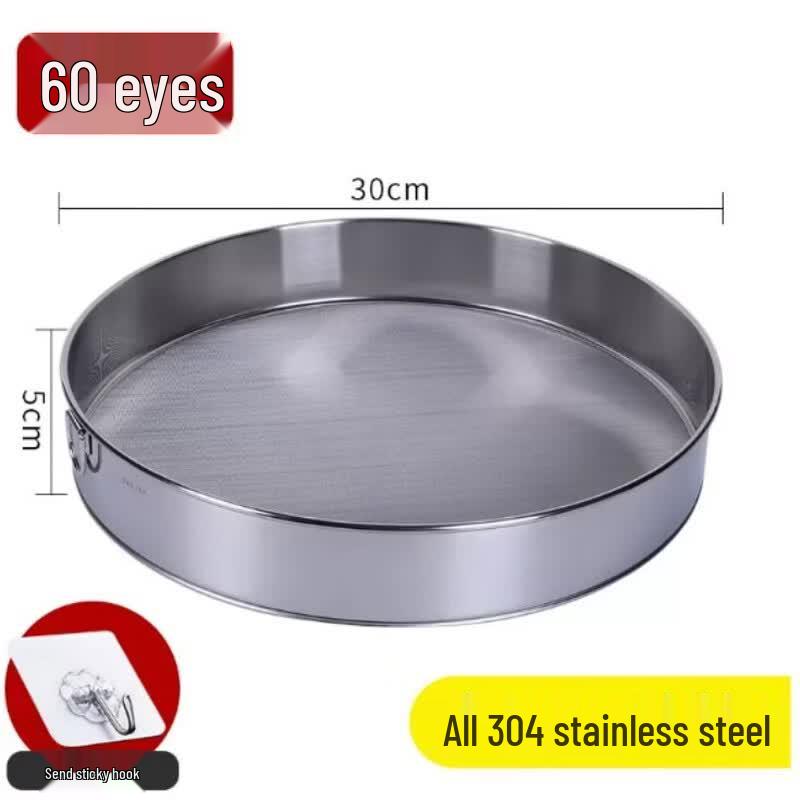 SIVIR 304 Stainless Steel Flour Sieve