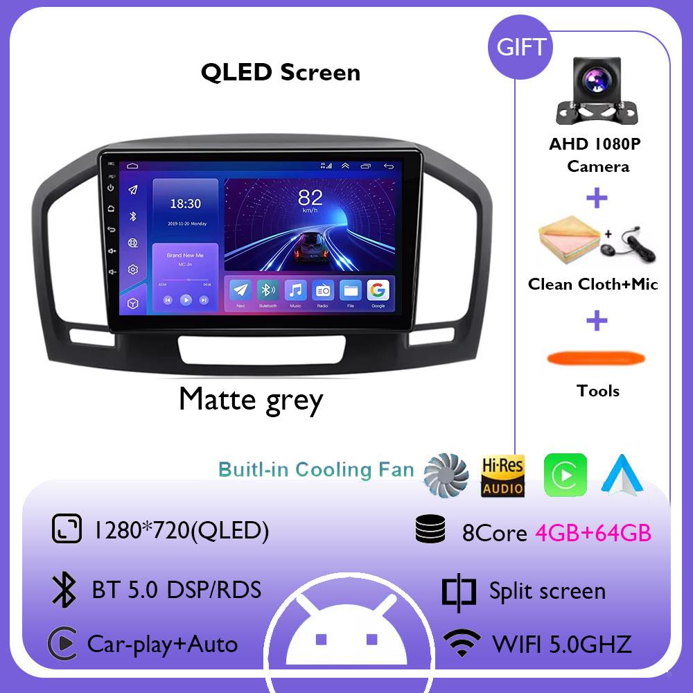 9Inch Car Radio For Buick Regal Opel Insignia 2009 - 2013 Stereo Multimedia Video Player Wireless CarPlay Android Auto 4G+WiFi