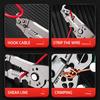 Multifunctional Folding Wire Stripper Cable Splitting Crimping Cutting Tool Wire Repair Tool Pliers