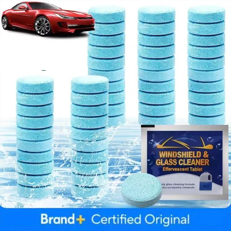 5-100pc Car Windscreen Cleaner Effervescent Tablet Auto Solid Cleaner Universal Window Glass Washer Fluid Concentrated Solid Set