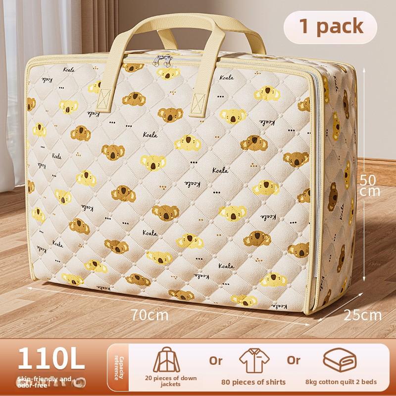 Daisy Clothes Storage Bags, Large Capacity Moving Bags, Foldable Quilt Storage Bag, Travel Storage Bags, Home Organizer