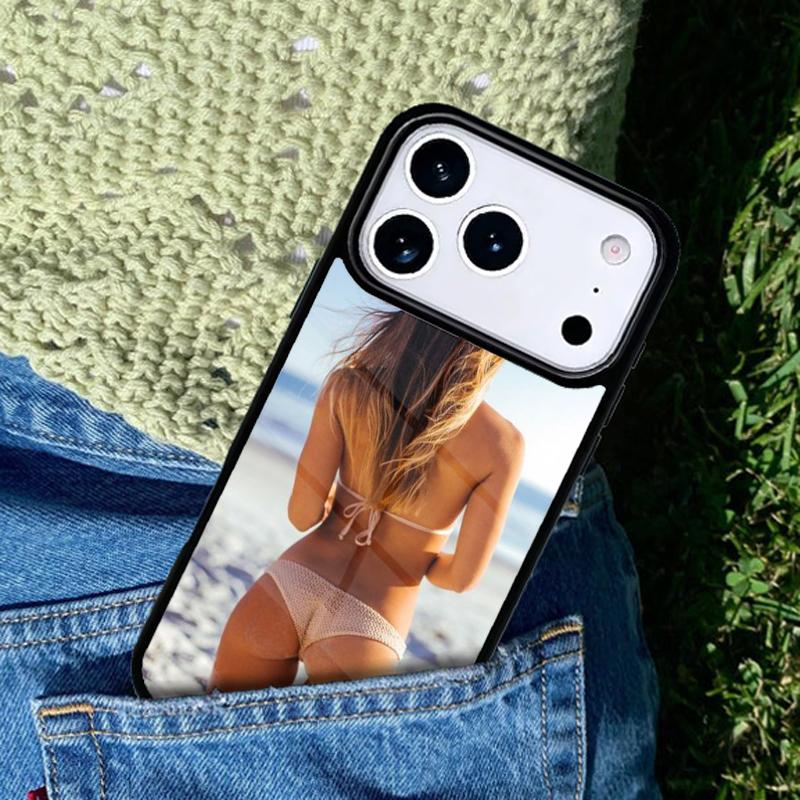 Anime Summer Bikini Girls Phone Case Cover for IPhone 11 12 13 14 15 16e 17 Pro Max Coque for IPhone 17 Air
