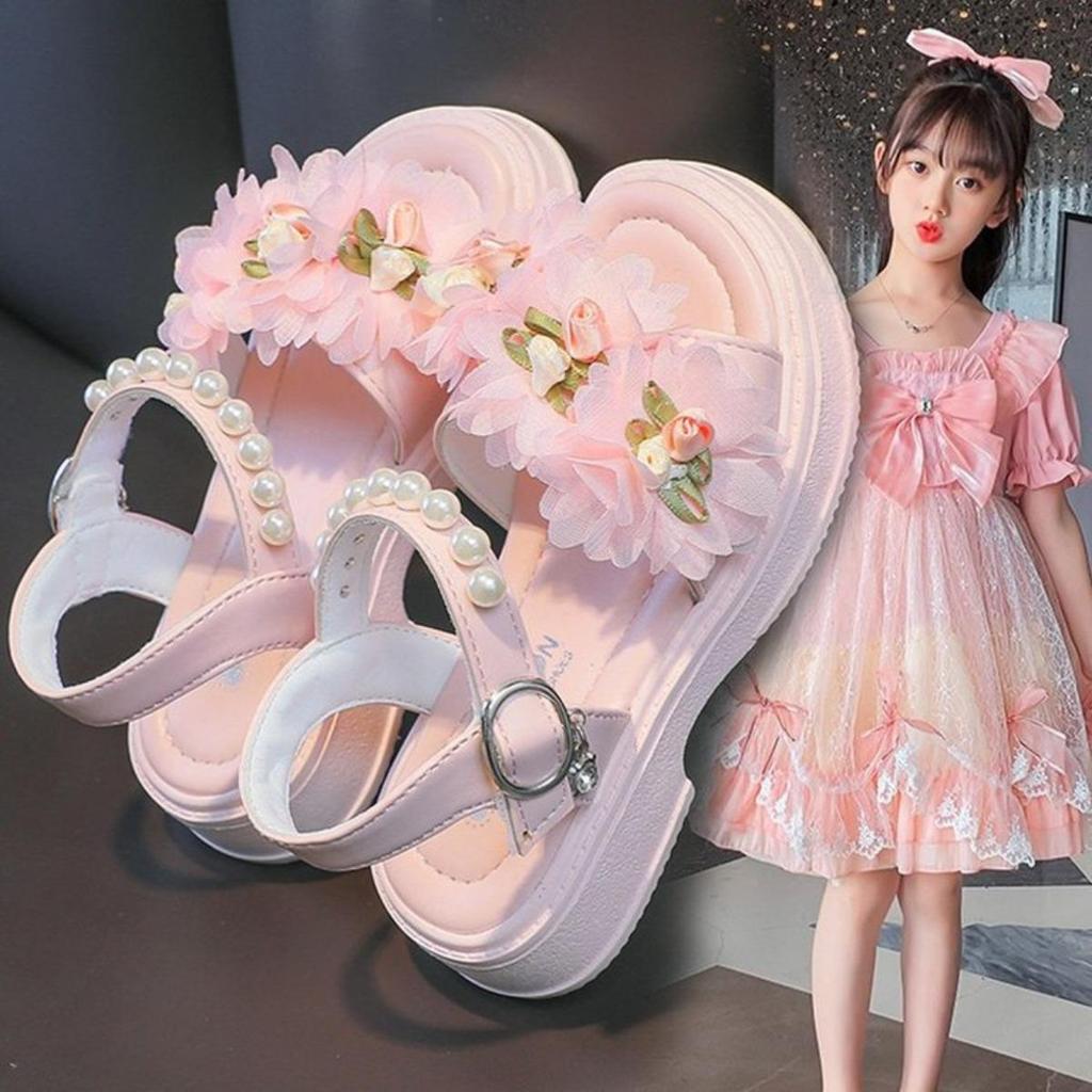 Sandali da Bambina, Nuovi Stili Estivi, Scarpe con Suola Morbida, Scarpe alla Moda per Bambine, Sandali Principessa