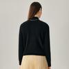Zhaojun Damen-Strickpullover Herbst/Winter 2025 aus 100 % Kaschmir mit halbhohem Kragen