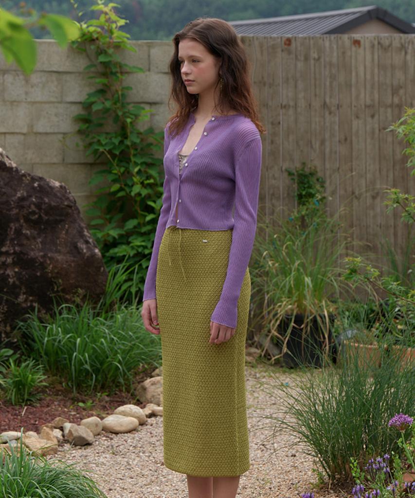 Murmure Yuf Crochet Knit Midi Skirt_Yuf Skirt_3Colors