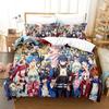 Tengen Toppa Gurren Lagann 3D NEW Duvet Cover Pillowcase Bedding Set Adult Boy Girl Bedroom Decoration Single Double Large