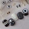 10Pcs Nail Bowknot Decors Anti-drop Non-Fading Art Camellia DIY French Style