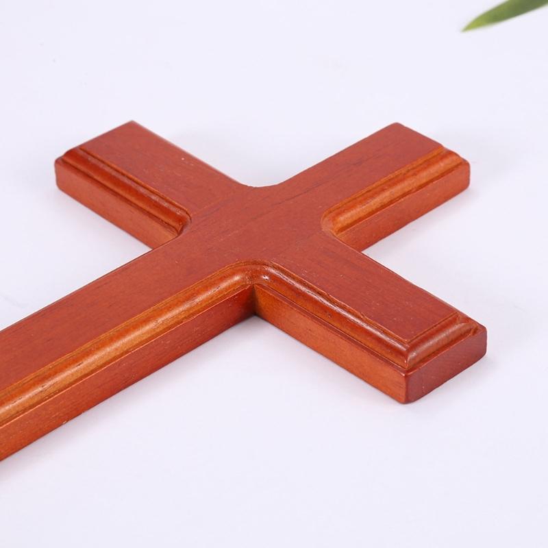 Elegant Wood Cross Pendants Wooden Cross Pendants Perfect for Christian Praying Pendants DIY