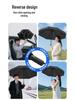 SmartTech Dual-Use Electric Umbrella: Automatic Open/Close, Reverse Sun/Rain Protection, Reflective Strip, Custom Gift Option.