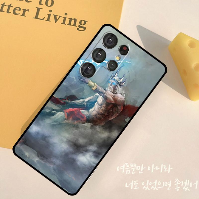 Zeus Phone Case For Samsung Galaxy S25 S24 Ultra S9 S10 S20 S22 S21 Plus S23 FE Back Cover Shell