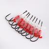 3/5/10/15/20Pcs Luminous Live Shrimp Fixing Hook Heavy Duty Glow-in-the-dark Barbed Fishhook Freshwater Saltwater Catfish Bass Fishing Hook