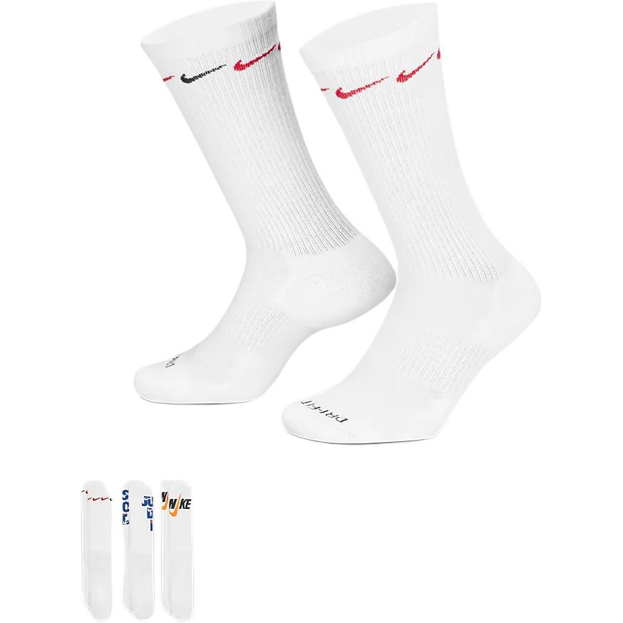 Nike Everyday Plus Cushioned Crew Socks 3 Pairs DH3822-902