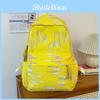 Fashionable Large Capacity Backpack With Water-resistant Nylon For Unisex Use