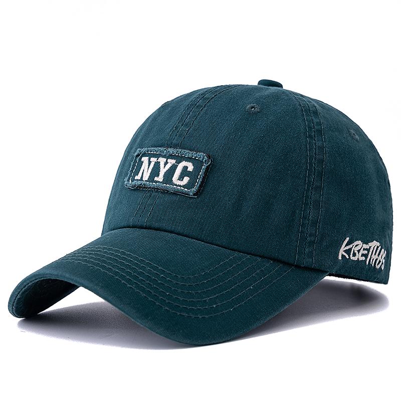 

Горячая Распродажа Унисекс Бейсболка из Вареного Хлопка с Вышивкой NYC, Уличная Повседневная, Насыщенного Цвета с Затенением, Солнцезащитная Папина Шляпа Для Женщин И Мужчин 56cm-60cm зелёный